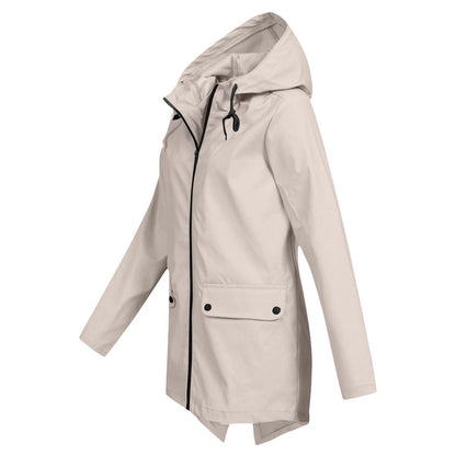 Casual Hooded Long Coat with Pockets | Great for Everyday Wear
