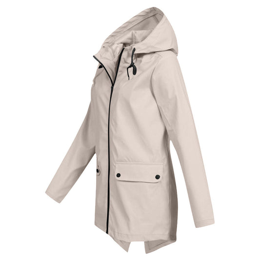 Casual Hooded Long Coat with Pockets | Great for Everyday Wear