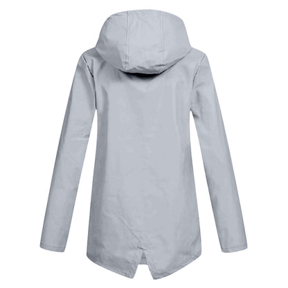 Casual Hooded Long Coat with Pockets | Great for Everyday Wear