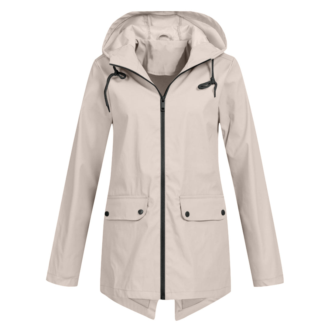 Casual Hooded Long Coat with Pockets | Great for Everyday Wear