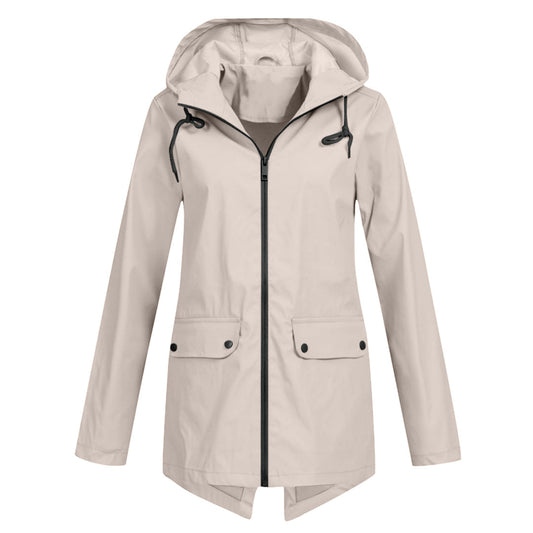 Casual Hooded Long Coat with Pockets | Great for Everyday Wear