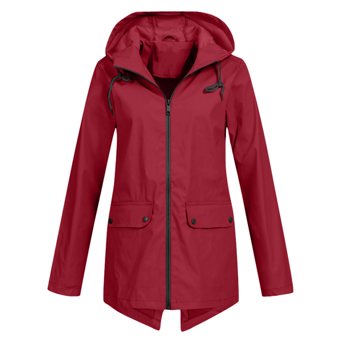 Casual Hooded Long Coat with Pockets | Great for Everyday Wear