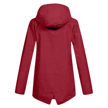 Casual Hooded Long Coat with Pockets | Great for Everyday Wear