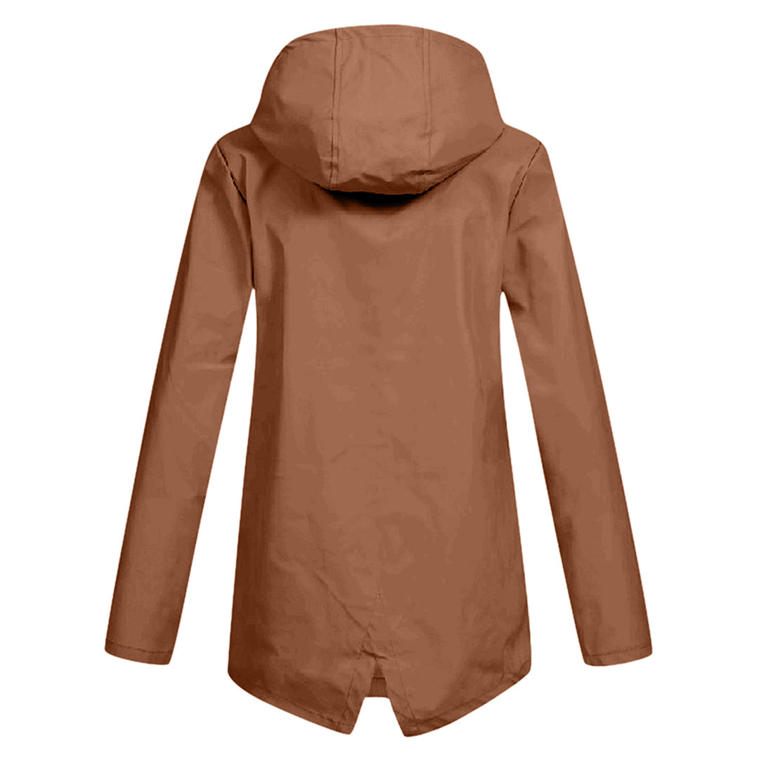 Casual Hooded Long Coat with Pockets | Great for Everyday Wear