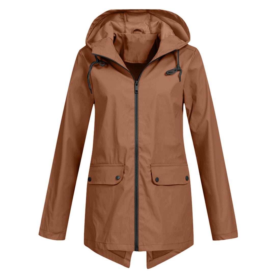 Casual Hooded Long Coat with Pockets | Great for Everyday Wear