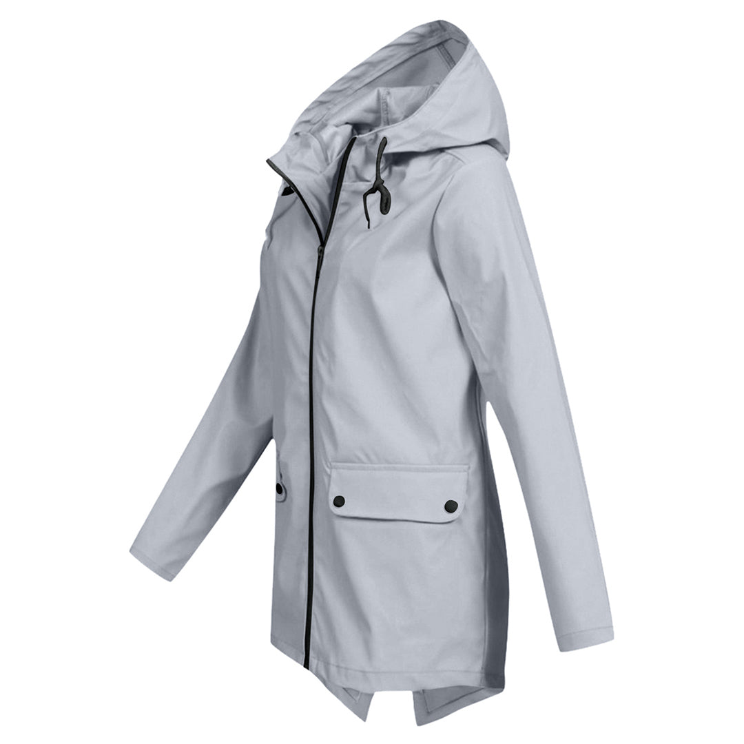Casual Hooded Long Coat with Pockets | Great for Everyday Wear