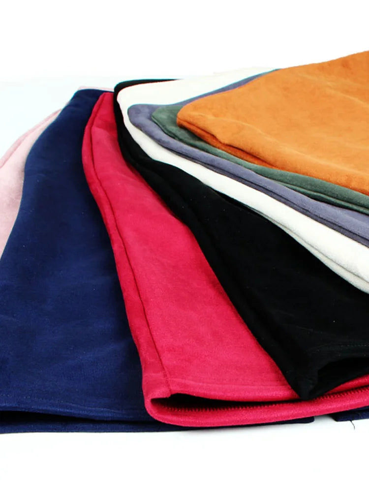 Faldas estilo imperio de moda Primavera 2025, falda lápiz de gamuza sintética, cintura alta, ajustadas, con abertura, gruesas y elásticas.