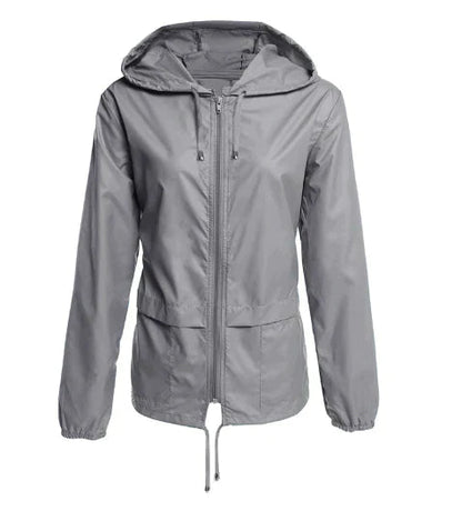 Classic Casual Waterproof Outdoor Rain Jacket for Women | Great for Outdoor Activities
