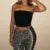 Sexy Tank Top Women Strapless Off Shoulder Tube Top Shortened Female Cami White Black Cropped Vest Backless 2020 Summer Clothes