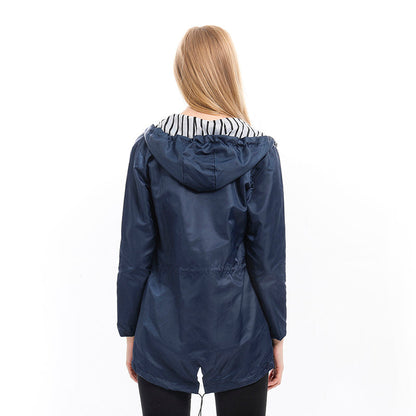 Chic Hooded Windproof Coat | Great for Everyday Wear
