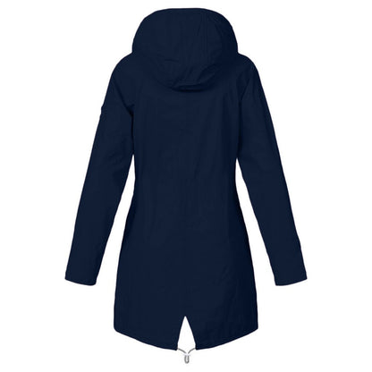 Classic Elegant Waterproof Outdoor Rain Jacket for Women | Great for Winter