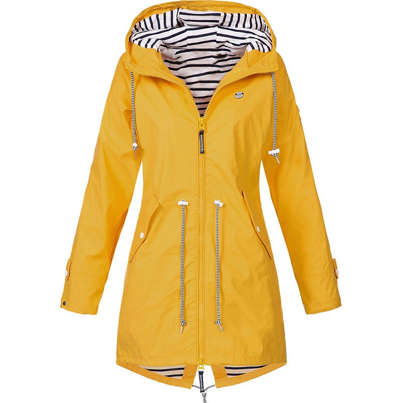 Chic Hooded Windproof Coat | Great for Everyday Wear