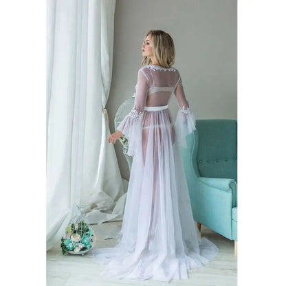 Vestido de mujer con escote en V profundo y encaje para dormir, babydoll transparente, vestidos largos florales para mujer, ropa de dormir para mujer, vestidos para mujer