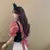 Lace up Backless Top Elegant Youth Woman Blouses Chic Fashion Short sleeve Summer Shirt Low cut Sexy  New