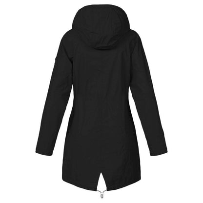 Classic Elegant Waterproof Outdoor Rain Jacket for Women | Great for Winter