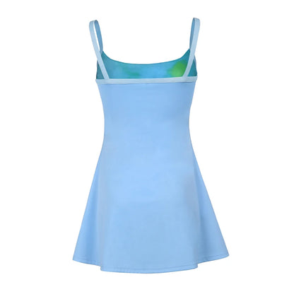 Vestido mini sexy para mujer, sin espalda, con cuello halter, sin mangas, ajustado, para verano, fiesta, playa, estilo urbano Y2K