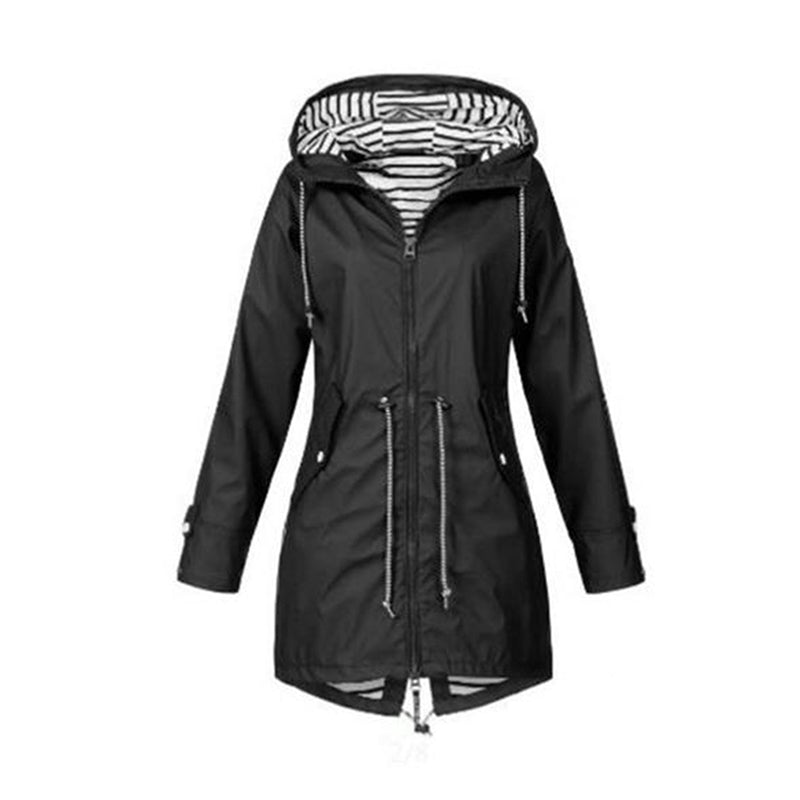 Chic Hooded Windproof Coat | Great for Everyday Wear