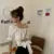 Lace up Backless Top Elegant Youth Woman Blouses Chic Fashion Short sleeve Summer Shirt Low cut Sexy  New