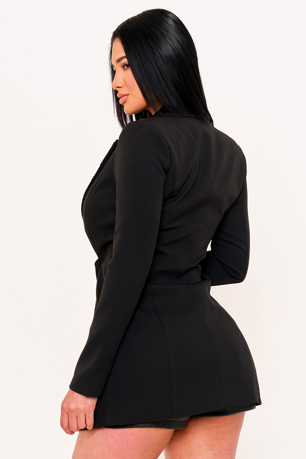 Symphony Jacket- Mirror Stone Attached Collar Jacket