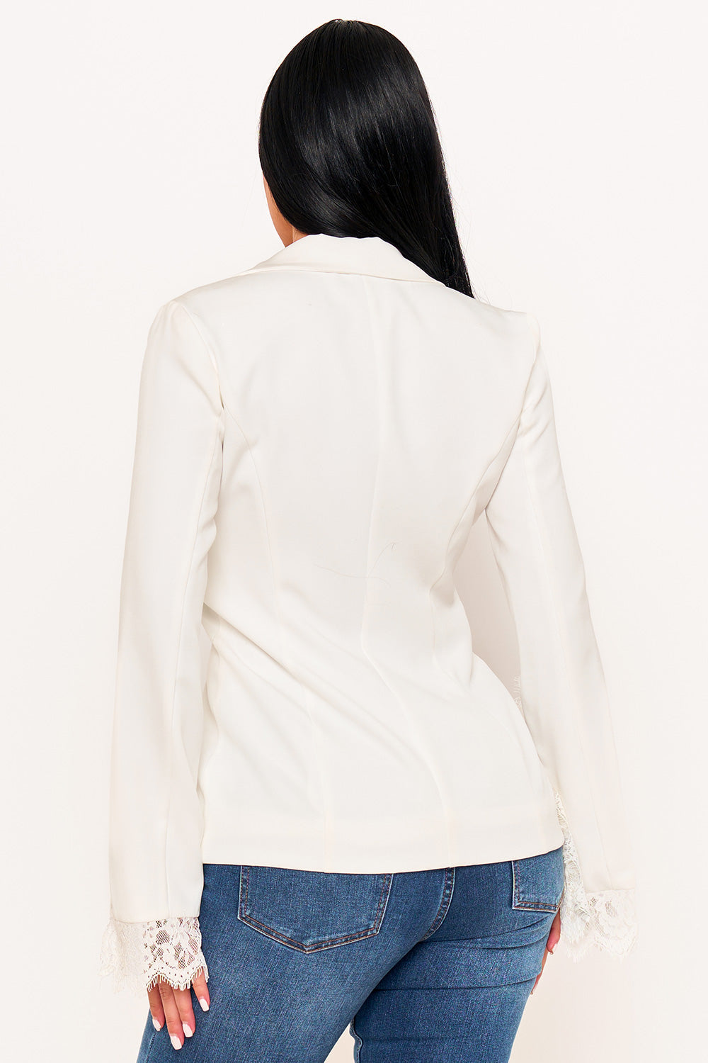 Symphony Jacket- Laced Wide Sleeve Formal Jacket