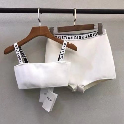 BRALETTE & BRIEF Stretch Viscose Cotton
