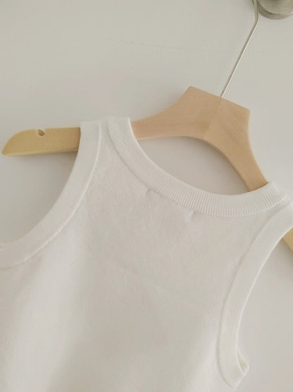 Pra Ribbed Knit Jersey Tank Top