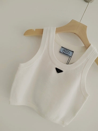 Pra Ribbed Knit Jersey Tank Top