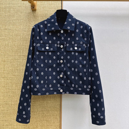HM Navy Blue Denim Jacket