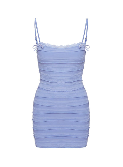 Gradine Mini Dress Blue