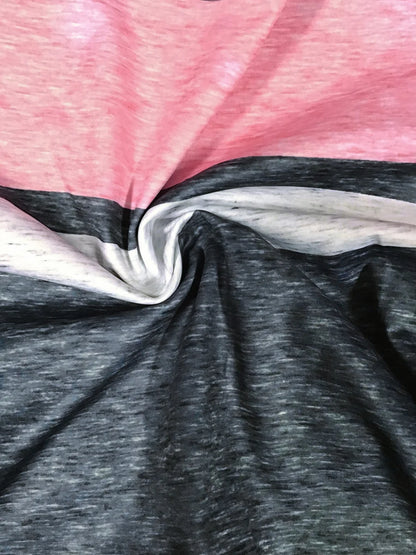 Conjunto de pantalones con cordón de color, chándal de dos piezas con cuello redondo y manga larga para mujer, estampado mixto, 2025