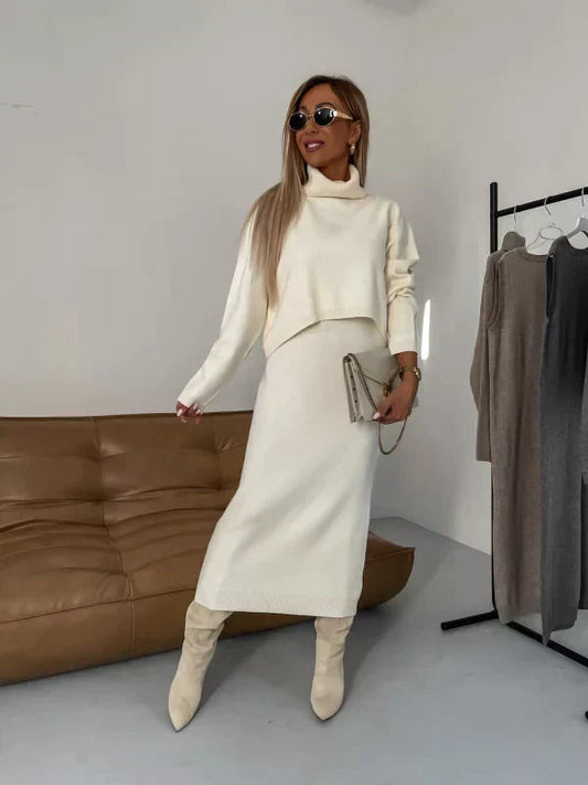 Cyrene - Cozy Dress Set for Women
