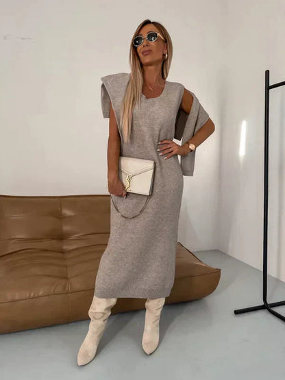 Cyrene - Cozy Dress Set for Women