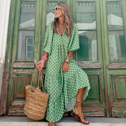 Aubrielle - Lightweight Maxi Dress for Women