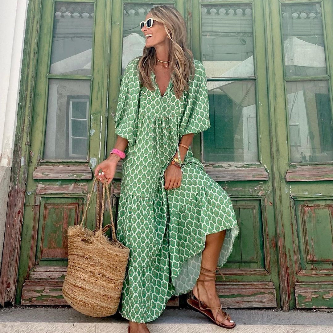 Aubrielle - Lightweight Maxi Dress for Women