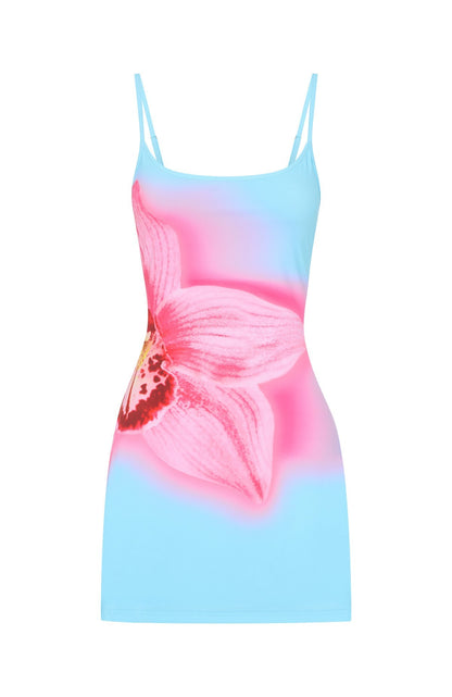 Cristina Mini Dress Malibu Breeze
