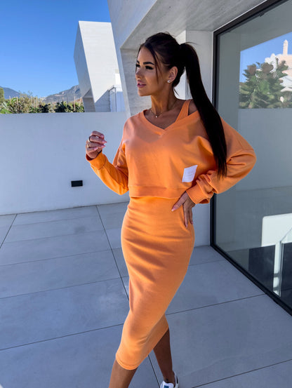 Chic Long Sleeve Summer Dress | Great for Everyday Wear