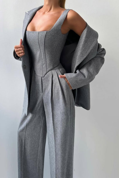 Dexie - Elegant Three-Piece Suit for Women
