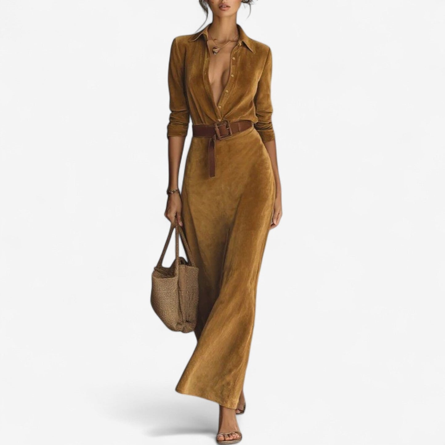 Valeria™ | Minimalist Maxi Dress