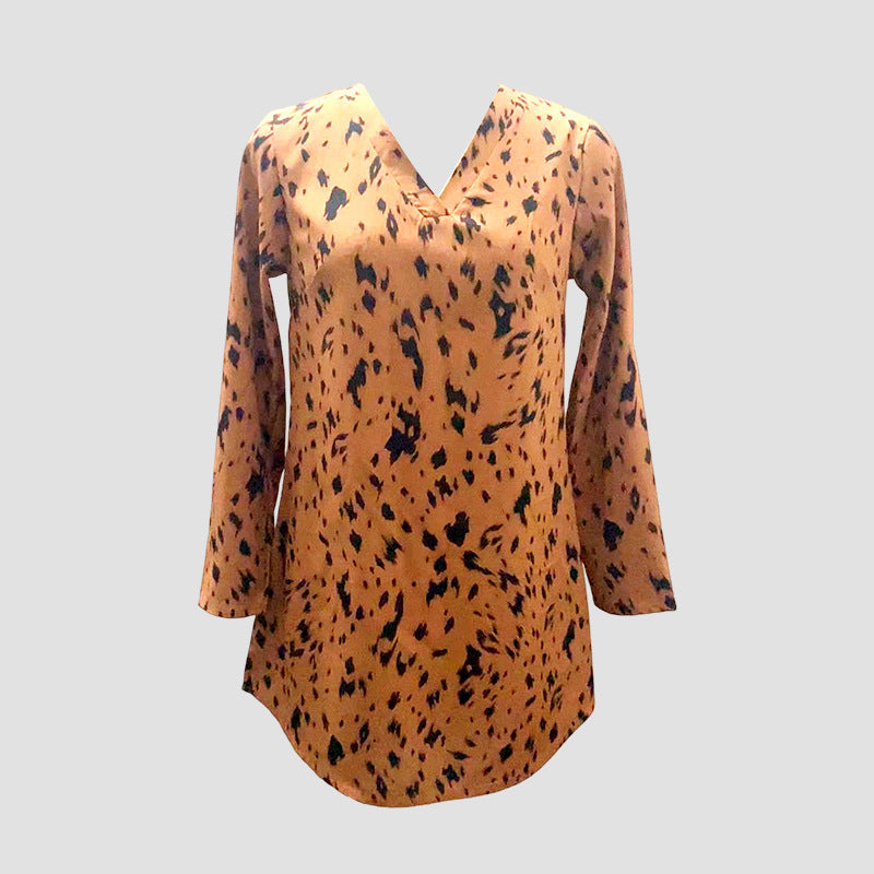 Traje clásico para mujer, vestido de manga larga con cintura alta.