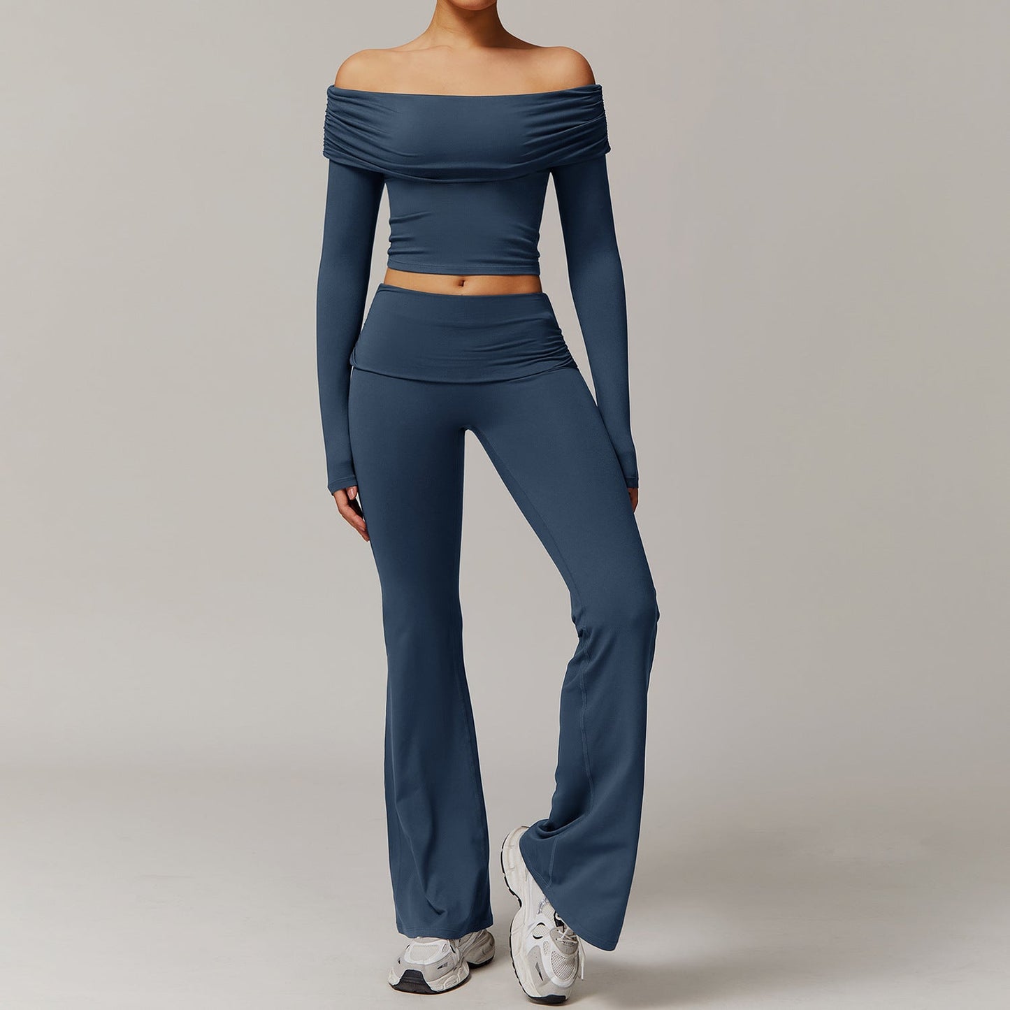 Ropa de yoga cepillada para mujer, informal, cómoda, para correr, hacer ejercicio y entrenar.