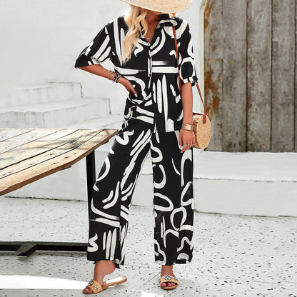 Women Clothing Spring Summer Casual Casual Set