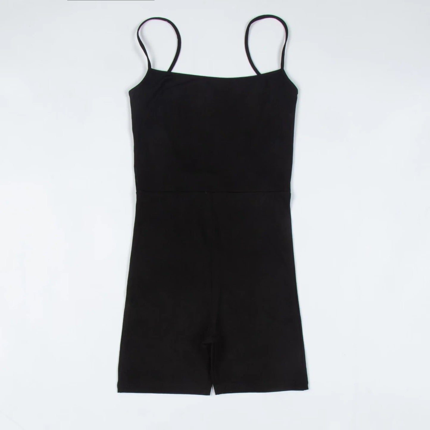 Mono deportivo sexy de tirantes ajustado sin espalda y con escote pronunciado para fitness