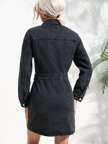 Vestido vaquero elegante Trendy Grace para mujer