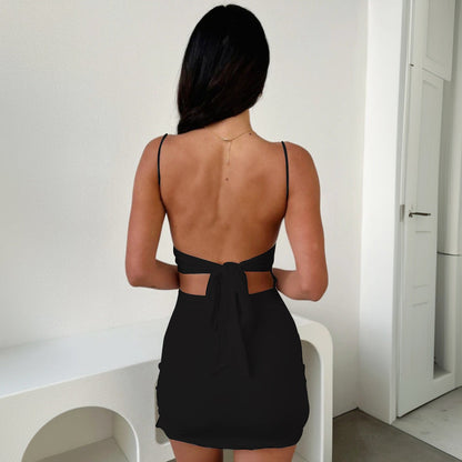 Vestido de tirantes sexy para mujer, ropa interior adelgazante para primavera y verano
