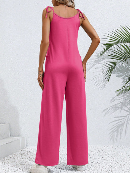 Mono de verano sin mangas con tirantes para mujer