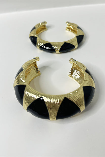 Juego de pulseras de esmalte vintage 