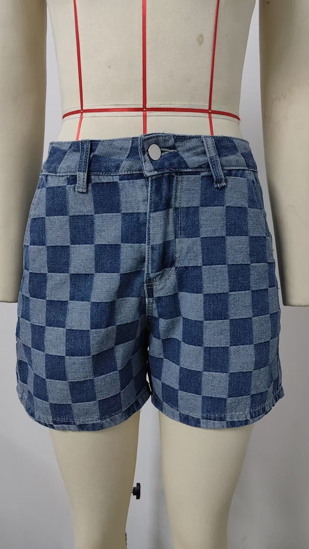 Conjuntos de camisa vaquera holgada informal de manga corta con lavado fino de verano para mujer