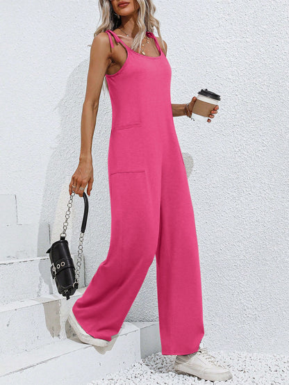 Mono de verano sin mangas con tirantes para mujer