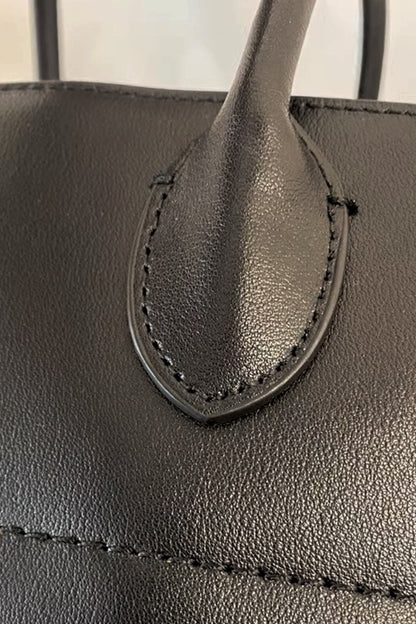 Buckle Detailed Tote Bag