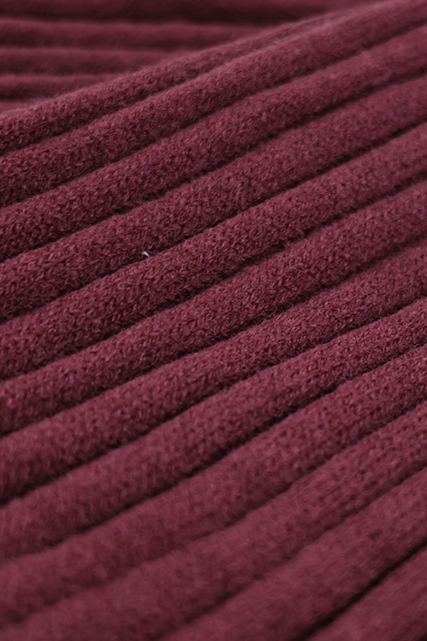 Conjunto de punto acanalado de tres piezas Una 